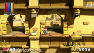The Golden Coliseum — Paper Mario: Color Splash walkthrough screenshot