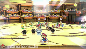 The Golden Coliseum — Paper Mario: Color Splash walkthrough screenshot