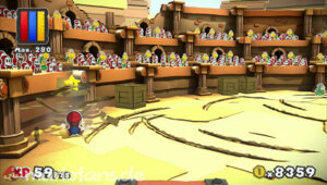 The Golden Coliseum — Paper Mario: Color Splash walkthrough screenshot