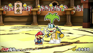 The Golden Coliseum — Paper Mario: Color Splash walkthrough screenshot