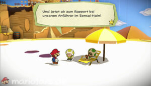 Sacred Forest — Paper Mario: Color Splash walkthrough screenshot