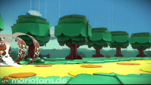 Sacred Forest — Paper Mario: Color Splash walkthrough screenshot