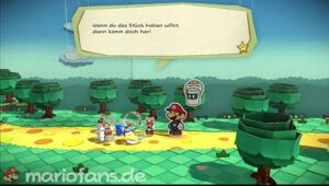 Sacred Forest — Paper Mario: Color Splash walkthrough screenshot