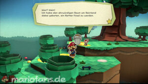 Sacred Forest — Paper Mario: Color Splash walkthrough screenshot