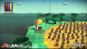 Sacred Forest — Paper Mario: Color Splash walkthrough screenshot