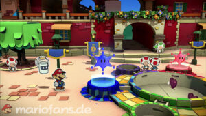 Fort Cobalt — Paper Mario: Color Splash walkthrough screenshot