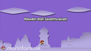 Lighthouse Island — Paper Mario: Color Splash walkthrough screenshot