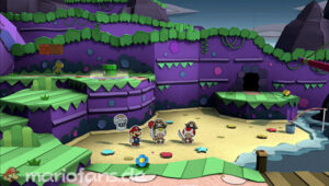 Fortune Island — Paper Mario: Color Splash walkthrough screenshot