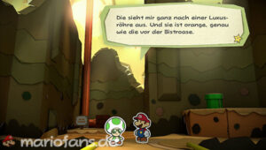 Mustard Café — Paper Mario: Color Splash walkthrough screenshot