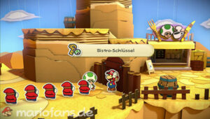 Mustard Café — Paper Mario: Color Splash walkthrough screenshot