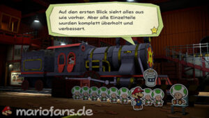 Toad Trainworks — Paper Mario: Color Splash walkthrough screenshot