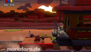 Sunset Express — Paper Mario: Color Splash walkthrough screenshot