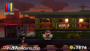 Sunset Express — Paper Mario: Color Splash walkthrough screenshot