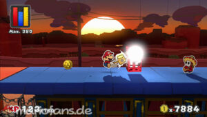Sunset Express — Paper Mario: Color Splash walkthrough screenshot
