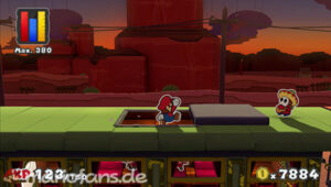 Sunset Express — Paper Mario: Color Splash walkthrough screenshot