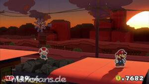 Sunset Express — Paper Mario: Color Splash walkthrough screenshot
