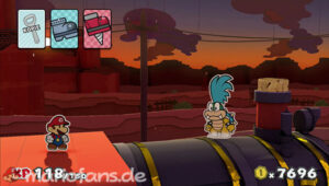 Sunset Express — Paper Mario: Color Splash walkthrough screenshot