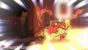 Redpepper Volcano — Paper Mario: Color Splash walkthrough screenshot