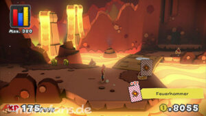 Redpepper Volcano — Paper Mario: Color Splash walkthrough screenshot