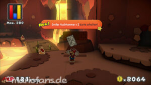 Redpepper Volcano — Paper Mario: Color Splash walkthrough screenshot