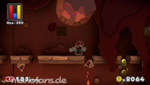Redpepper Volcano — Paper Mario: Color Splash walkthrough screenshot