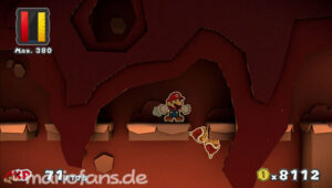 Redpepper Volcano — Paper Mario: Color Splash walkthrough screenshot