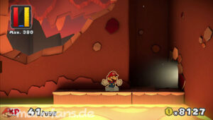 Redpepper Volcano — Paper Mario: Color Splash walkthrough screenshot