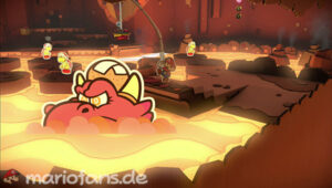 Redpepper Volcano — Paper Mario: Color Splash walkthrough screenshot