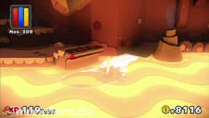 Redpepper Volcano — Paper Mario: Color Splash walkthrough screenshot