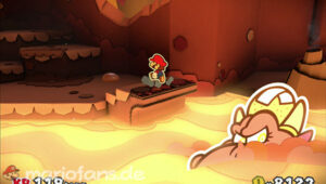 Redpepper Volcano — Paper Mario: Color Splash walkthrough screenshot