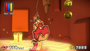 Redpepper Volcano — Paper Mario: Color Splash walkthrough screenshot