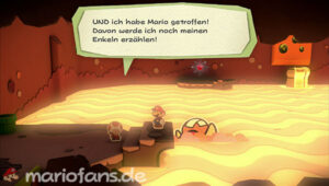 Redpepper Volcano — Paper Mario: Color Splash walkthrough screenshot