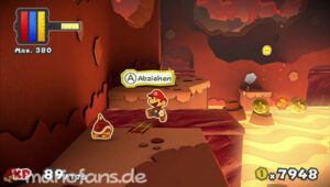 Redpepper Crater — Paper Mario: Color Splash walkthrough screenshot