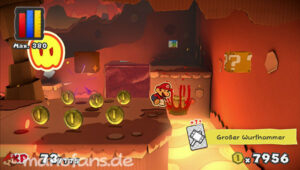 Redpepper Crater — Paper Mario: Color Splash walkthrough screenshot