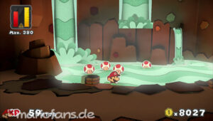 Redpepper Crater — Paper Mario: Color Splash walkthrough screenshot