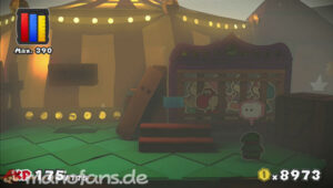 The Emerald Circus — Paper Mario: Color Splash walkthrough screenshot