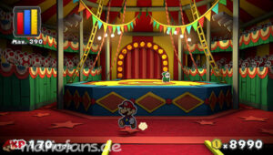 The Emerald Circus — Paper Mario: Color Splash walkthrough screenshot
