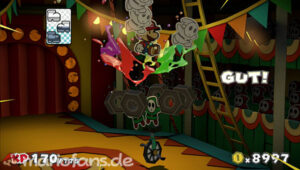 The Emerald Circus — Paper Mario: Color Splash walkthrough screenshot