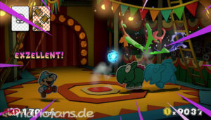 The Emerald Circus — Paper Mario: Color Splash walkthrough screenshot