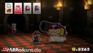 Bowser’s Castle — Paper Mario: Color Splash walkthrough screenshot