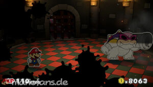 Bowser’s Castle — Paper Mario: Color Splash walkthrough screenshot