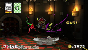 Bowser’s Castle — Paper Mario: Color Splash walkthrough screenshot