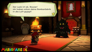 Final Boss: Bowser — Paper Mario: Color Splash walkthrough screenshot