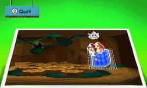 World 3-7: Rustle Burrow — Paper Mario: Sticker Star walkthrough screenshot