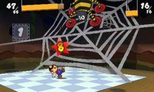 World 3-7: Rustle Burrow — Paper Mario: Sticker Star walkthrough screenshot