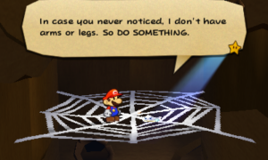 World 3-7: Rustle Burrow — Paper Mario: Sticker Star walkthrough screenshot