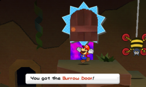 World 3-7: Rustle Burrow — Paper Mario: Sticker Star walkthrough screenshot