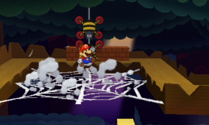 World 3-8: Tree Branch Trail — Paper Mario: Sticker Star walkthrough screenshot