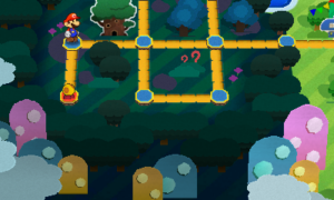 World 3-9: Gauntlet Pond — Paper Mario: Sticker Star walkthrough screenshot