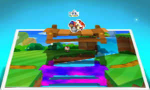 World 1-1: Warm Fuzzy Plains — Paper Mario: Sticker Star walkthrough screenshot